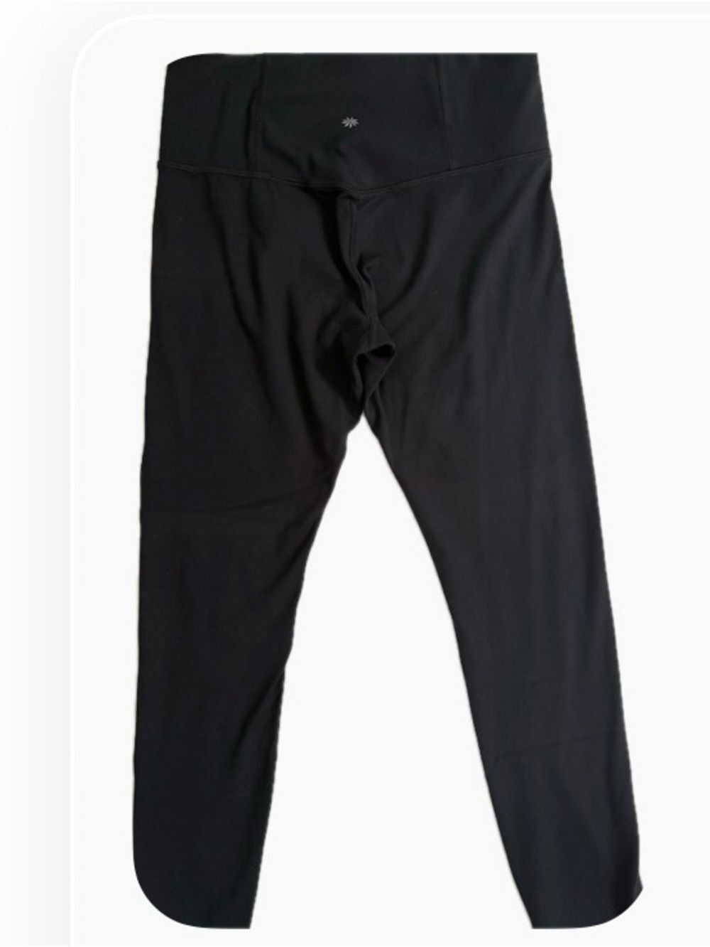 Athleta Outfit Bundle Size M/T Gray Speckled Hoodie & Black Elation 7/8 Leggings - Picture 9 of 15